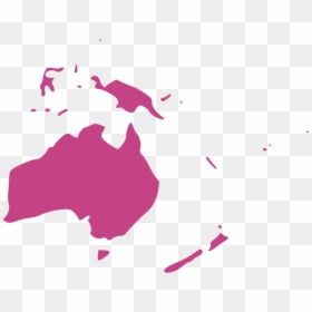 Australia Continent - 5 Major Regions Of Asia, HD Png Download - continent png