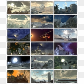 Previews ] - Collage, HD Png Download - mw2 nuke png