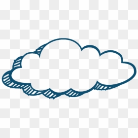 #ftestickers #cloud #doodle #sketch #doodleart #cute - Doodle Clouds Sketch Png, Transparent Png - white doodle png