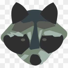 Raccoon Clip Art, HD Png Download - raccoon face png