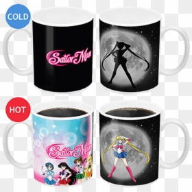 Sailor Moon Color Changing Mug, HD Png Download - sailor moon wand png