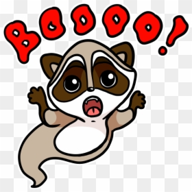 Bandit The Raccoon Messages Sticker-6, HD Png Download - raccoon face png