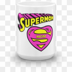Superman Logo, HD Png Download - super mom png