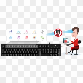 Keyboard, HD Png Download - speaker emoji png