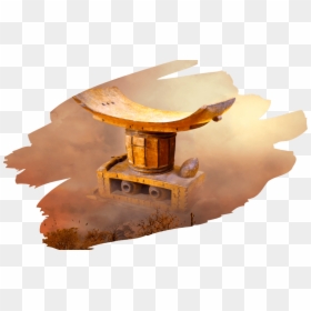 The Golden Chair - Wood, HD Png Download - gold throne png