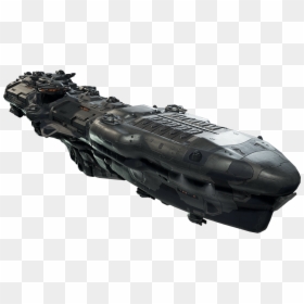 In The Sci Fi Game Dreadnought, You Take The Helm Of - Sci Fi Spaceship Png, Transparent Png - spaceship png transparent