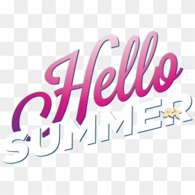 Calligraphy, HD Png Download - hello summer png