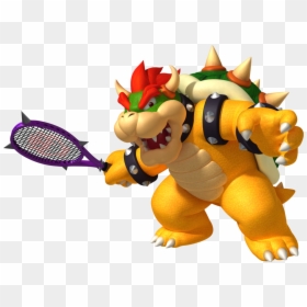Bowser Mario Tennis Aces, HD Png Download - bowser face png