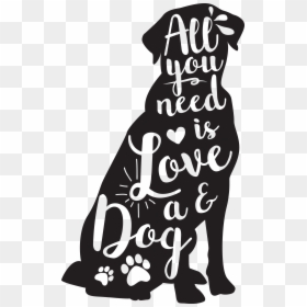 Cricut, HD Png Download - silhouette dog png