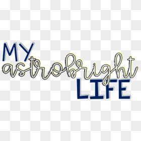 My Astro Bight Life - Calligraphy, HD Png Download - red nose day png