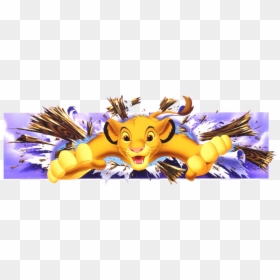 Simba, HD Png Download - cartoon billboard png