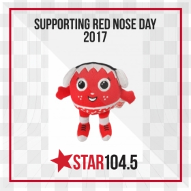 Star 104.5, HD Png Download - red nose day png