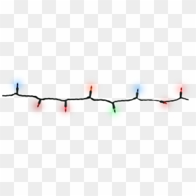 Christmas Lights Gif Transparent, HD Png Download - luces neon png