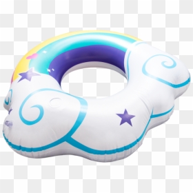 Inflatable, HD Png Download - rainbow cloud png