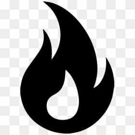Flame - Scalable Vector Graphics, HD Png Download - flame outline png