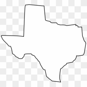Texas White Outline Clipart, HD Png Download - nc outline png