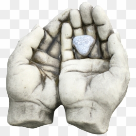 Stone Made Hands Png Image - Hands Made Of Stone, Transparent Png - hands drawing png