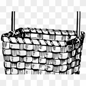 Transparent Carpenter Clipart Black And White - Hot Air Balloon Basket Drawing, HD Png Download - balloon drawing png