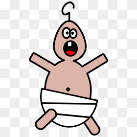 Art,thumb,food - Screaming Baby Cartoon, HD Png Download - diaper clipart png