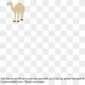 Animales Tiernos En Caricatura, HD Png Download - camel clipart png