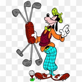 Goofy Playing Golf Clipart , Png Download - Goofy Golf, Transparent Png - golf clipart png