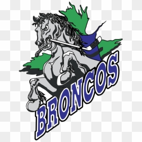 Swift Current Broncos Logo - Swift Current Broncos, HD Png Download - bronco logo png