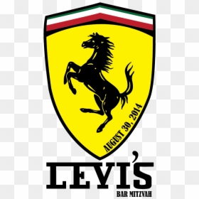 Ferrari Prancing Horse Png, Transparent Png - levi's logo png