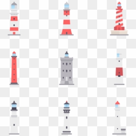 Lighthouse Icon Vector, HD Png Download - lighthouse logo png