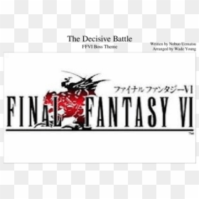 Poster, HD Png Download - final fantasy vi logo png
