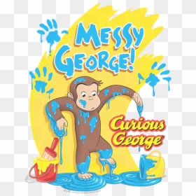 Curious George Messy, HD Png Download - curious george logo png