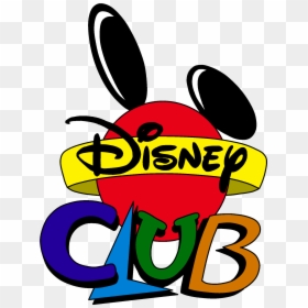 Disney Club Cartoon Logo - Disney Club Logo, HD Png Download - disney junior logo png