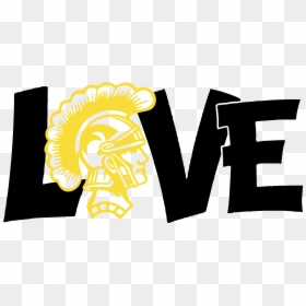 School Mascot Love T-shirts - Carrollton Trojan Football T Shirt Design, HD Png Download - trojan logo png