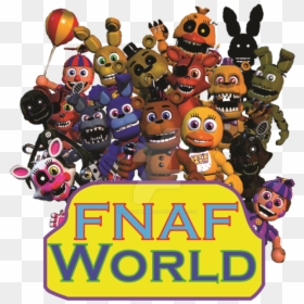 Order The Fnaf Games Best To Worst - Fnaf World Logo Png, Transparent Png - fnaf logo png