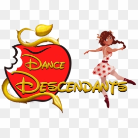 Design Character Ballerina, HD Png Download - descendants logo png