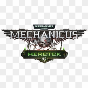 Warhammer 40k Mechanicus - Warhammer 40000 Mechanicus Heretek, HD Png Download - warhammer 40k logo png
