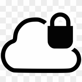 Secure Cloud Icon Png Clipart , Png Download - Cloud Clipart, Transparent Png - secure icon png