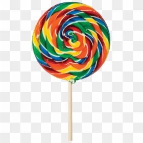 Transparent Lollipop Clipart - Real Lollipop, HD Png Download - rainbow lollipop png
