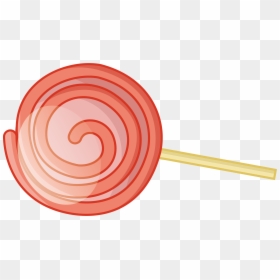 Lollipop Cartoon - Lollipop Candy Cartoon Png, Transparent Png - rainbow lollipop png