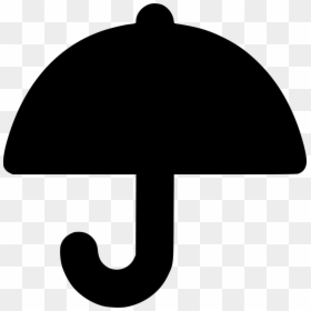 Umbrella Safety Safe Rain Weather Protection - Scalable Vector Graphics, HD Png Download - umbrella silhouette png
