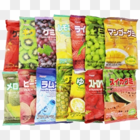Kasugai Japanese Fruit Gummy, HD Png Download - japanese candy png