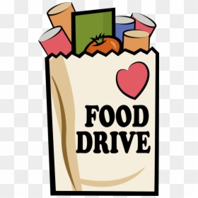 Foods Clipart Drive - Food Drive Clipart Free, HD Png Download - canned goods png