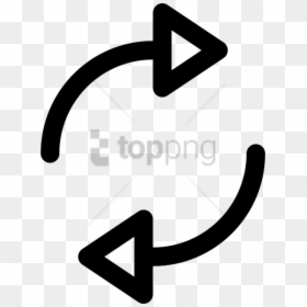 Free Png Download Curved Left And Right Arrow Png Images - Right To Left Arrow Vector, Transparent Png - right arrow white png