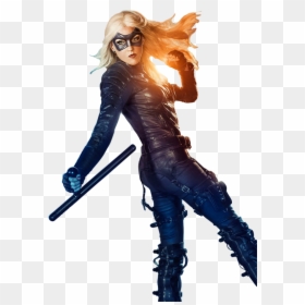 Black Canary Arrow Poster, HD Png Download - negro png