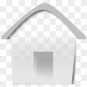 Home Icon - House Icon In Gray Transparent, HD Png Download - white home icon png
