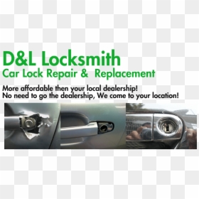 Repair Damaged Car Door Lock - Dolce And Gabbana, HD Png Download - damaged png
