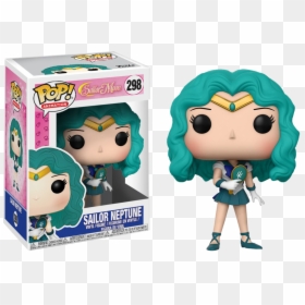 Funko Pop Animation Sailor Moon Sailor Neptune - Figurine Pop Sailor Moon, HD Png Download - sailor neptune png