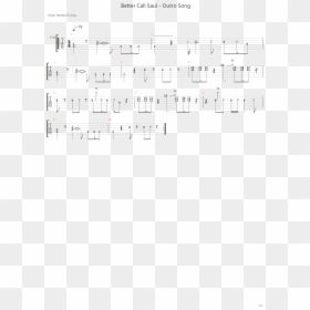 Sheet Music, HD Png Download - better call saul png