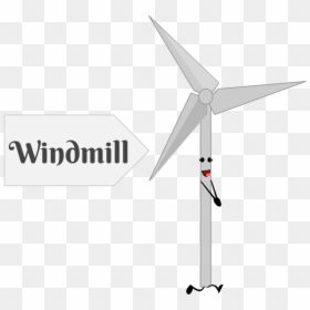 Wind Turbine , Png Download - Windmill, Transparent Png - wind mill png