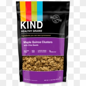 Null - Kind Maple Quinoa Clusters With Chia Seeds, HD Png Download - quinoa png