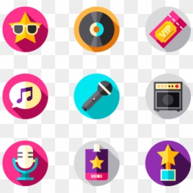 Festival Pass Icons, HD Png Download - concert icon png